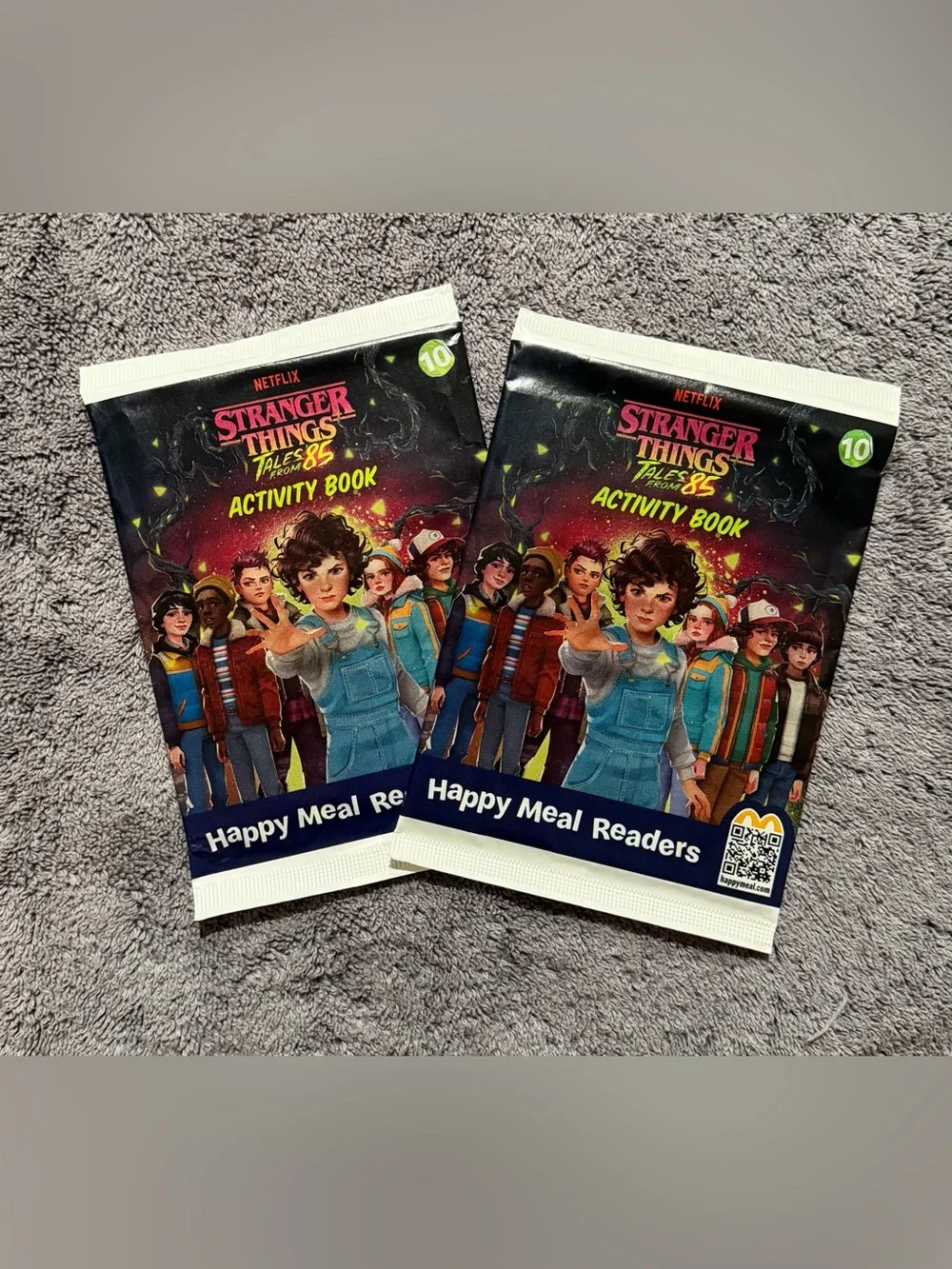 McDonald’s Happy Meal #10- Stranger Things Activity Book (2 Count)
